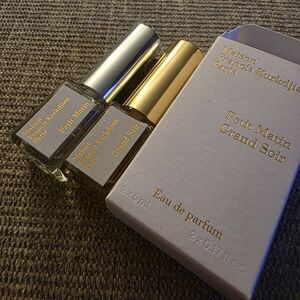 Maison Francis Kurkdjian Petit Matin & Grand Soir His and Her Set - Gold & Clear